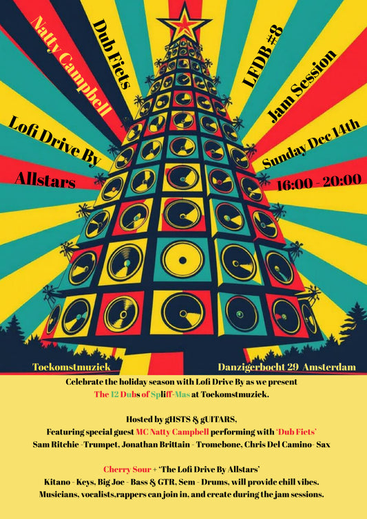 Lofi Drive By #8 - 12 Dubs Of Spliff-Mas (Show Poster)