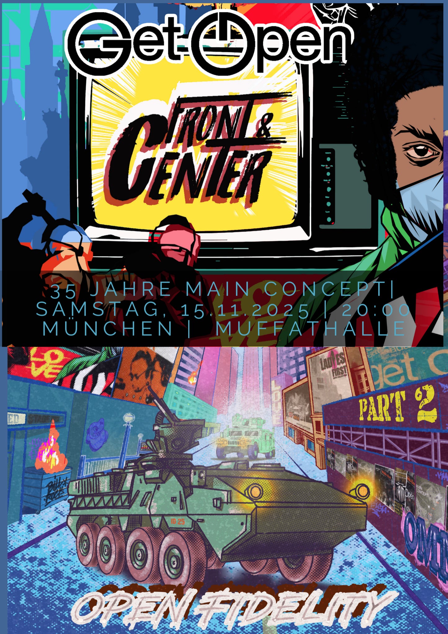 Get Open - Poster x CD Bundle